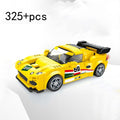 Racing Car City Speed Champions Sports Model Building Blocks DIY Bricks Kids Toy Classic Rally Super Racers Vehicle f1 technique