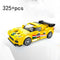 Racing Car City Speed Champions Sports Model Building Blocks DIY Bricks Kids Toy Classic Rally Super Racers Vehicle f1 technique