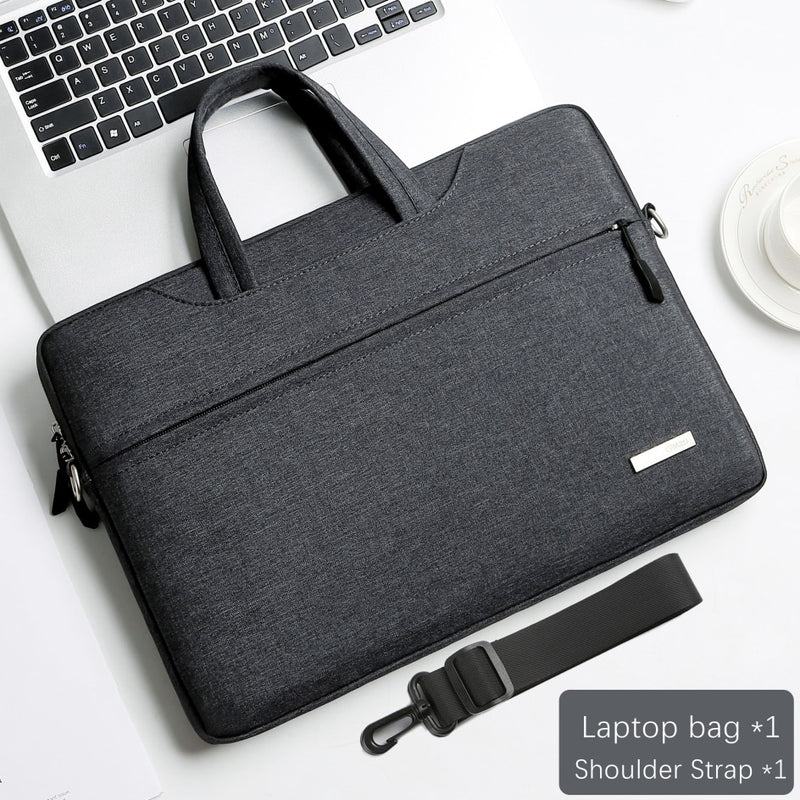 Laptop Bag Sleeve Case 12 13.3 15.6 14 inch Shoulder Notebook bag For Macbook Air Pro M1 Lenovo Dell Huawei handbag Briefcase