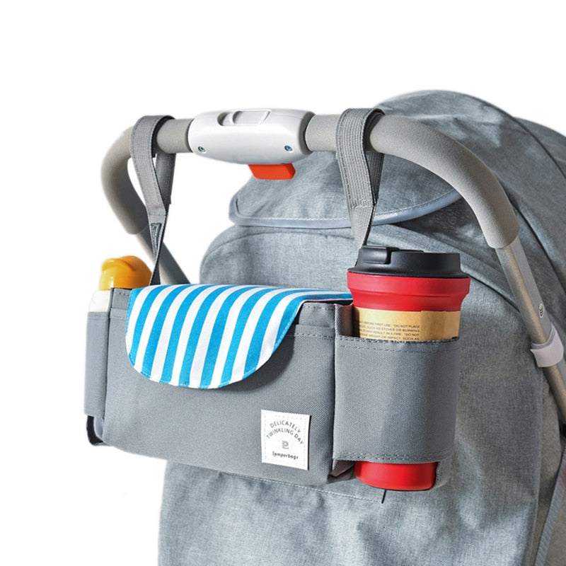 Stroller Bag Pram Stroller Organizer Baby Stroller Accessories Stroller Cup Holder Cover Baby Bag Organizer Travel Accessories