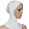 New Fashion Muslim Underscarf Women Veil Hijab Islamic Soft Cotton Solid Color Elastic Comfortable Breathable Casual Turbans