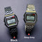 Rose Gold Silver Watches Men Women Electronic Digital Display Retro Style Clock Men&