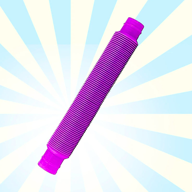 Pop Tube Sensory Toy Fidget Anti Stress Relieve Stretch Bellows Children Multicolor Squeeze Folding Pipe Autism ADHD Anxiety Toy