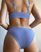 2PC Underwear Set Women Seamless Bra Set Wireless Bra Sexy High Waisted Female Underpants Comfortable Basic Bralette Lingerie