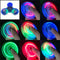 Luminous LED light Fidget Spinner Hand Top Spinners Glow in Dark Light EDC Figet Spiner Finger Stress Relief Toys