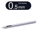 Round Punch Hollow Punch Steel Chisel Leather Puncher Cutting Tool for Belts, Metal Gaskets, Leather, Canvas (0.5mm To 60mm)