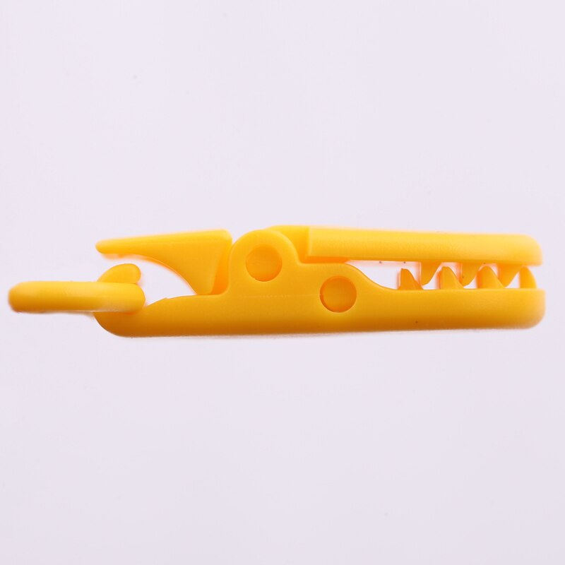 5pcs 25mm Plastic Baby Pacifier Chain Transparent Pacifier Clips Soother Holder For Baby Pacifier Nipples Holder Round Clamp