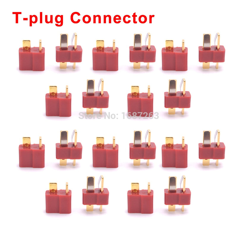 5/ 10 Pairs XT30 XT30U XT60 XT60H XT90 EC2 EC3 EC5 T Plug Battery Connector Set Male Female Gold Plated Banana Plug for RC Parts