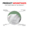 Meijuner Lazy Sofa Cover Liner Bag White Mesh Guts Bag without Fillings /Inner for Bean Bag Cover Furniture Cover