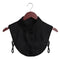 Fashion White Black Lace Fake Collar Blouse Vintage Detachable Shirt False Collar Lapel Blouse Top Women Clothes Accessories