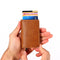 Men Smart Wallet Rfid Safe Anti-theft Holder Women Small Purse Bank ID Cardholder Metal Thin Case Black PU Leather Card Clip Bag