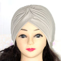 Fashion Muslim Turban Scarf For Women Islamic Inner Hijab Caps Twisted Arab wrap Head Wraps Musulman Turbante Mujer