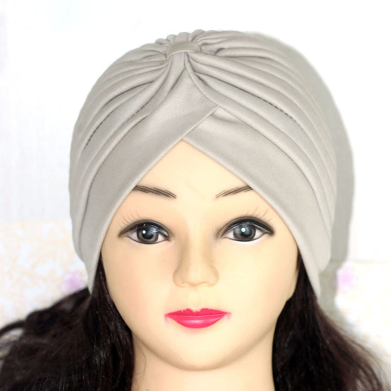 Fashion Muslim Turban Scarf For Women Islamic Inner Hijab Caps Twisted Arab wrap Head Wraps Musulman Turbante Mujer