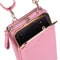 Women Wallets Brand Pu Leather Mobile Phone Bags Big Card Holders Wallet Handbag Purse Clutch Shoulder Crossbody Bags Lady 2022
