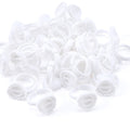 Wholesale 50/100Pcs Disposable Eyelash Extension Glue Rings,Eyelash Extension Glue Holder Holder glue container Tattoo Pigment