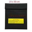 1Pcs Fireproof RC LiPo Li-Po Battery Fireproof Safety Guard Safe Bag Charging Sack Battery Safety Guard Silver Two size Hot!