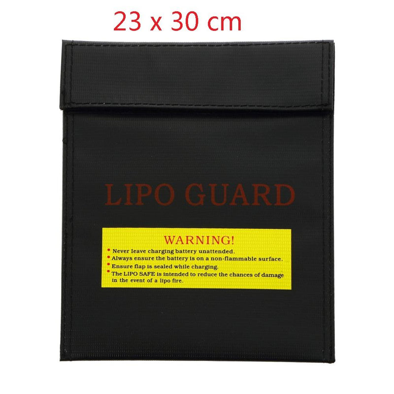 1Pcs Fireproof RC LiPo Li-Po Battery Fireproof Safety Guard Safe Bag Charging Sack Battery Safety Guard Silver Two size Hot!