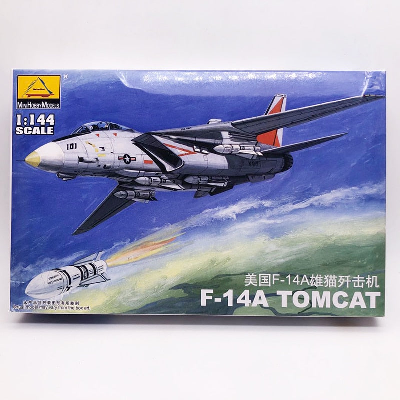 1: 144 Fighter Military Plastic Assembly Aircraft Model 25 Kinds to Choose