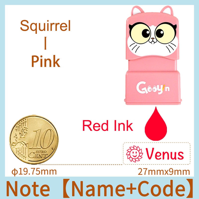 Custom-Made Stamp Baby Boys Girls DIY Toys For Children Customized Sticker Name Seal Student Clothes Chapter No Fade Security 01