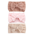 3pcs/lot Cable Knit Baby Girl Headband Bandeau Bebe Nylon Headbands for Newborn Girls Elastic Hair Band Baby Hair Accessories