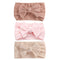 3pcs/lot Cable Knit Baby Girl Headband Bandeau Bebe Nylon Headbands for Newborn Girls Elastic Hair Band Baby Hair Accessories