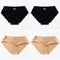 4 PCS/Lot Seamless Panties For Women Plain Panties Slip Silk Female Underwear Soft Thin Light Panti Culotte Femme Underpants