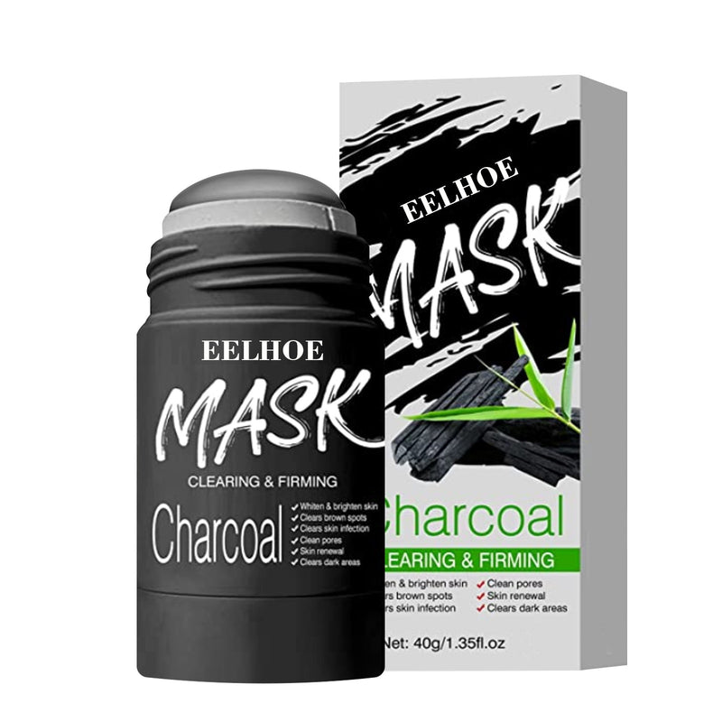 1Pcs Cleansing Green Stick Green Tea Mask Purifying Clay Stick Mask Oil Control Anti-Acne Eggplant Whitening Skin Care Face Mask