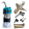 220V 800W Woodworking Electric Trimmer Wood Milling Engraving Slotting Trimming Machine Hand Carving Router EU Plug 6.35mm