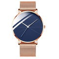 2022 Minimalist Men&#39;s Fashion Watches Simple Men Business Ultra Thin Stainless Steel Mesh Belt Quartz Watch relogio masculino