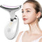 Neck Face Beauty Device LED Photon Therapy Skin Tighten Reduce Double Chin Anti Wrinkle Remove  Lifting Massager Skin Care Tools