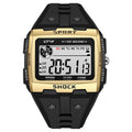 Big Numbers Easy to Read 5ATM Water Resistant Men Digital Watch Outdoor Sport