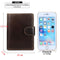 MACHOSSY Men Wallet Cowhide Genuine Leather Wallets Coin Purse Clutch Hasp Open Top Quality Retro Short Wallet 13.5cm*10cm