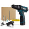 16.8V Wireless Impact Electric Cordless Screwdriver Power Tool 36NM Torque New Electric Drill Drilling Machine Mini Hand Drill