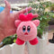 Fashion Star Kirby Plush Toys Keychain Chilkdren Toy Cute Pink Kirby Keychain Car Pendant Key Chain Woemen Keychains Toys Gifts
