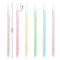 50Pcs Disposable Lip Brush Eyelash Brushes Crystal Lashes Micro Brushes Eyelash Extension Applicator Cleaner Beauty Makeup Tools