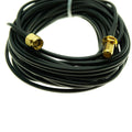 RG316 RG174 Cable SMA Male To SMA Male Female Nut Bulkhead Extension Coax Jumper Pigtail