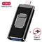 For iphone Lightning ios OTG flash drive memory stick type c pendrive type-c USB Flash Drive 16GB 32GB 64GB pen drive usb3.0