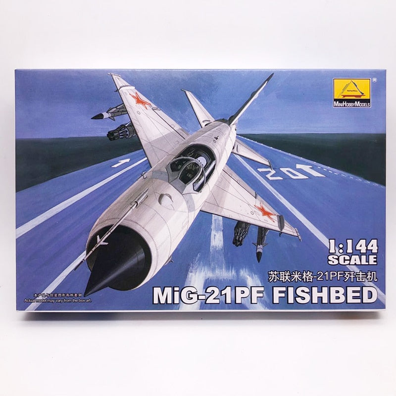 1: 144 Fighter Military Plastic Assembly Aircraft Model 25 Kinds to Choose