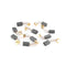 10pcs Power Tool Carbon Brush Electric Hammer Angle Grinder Graphite Brush Replacement