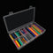 164pcs 328pcs 2:1  Heat Shrink Tube Kit Shrinking Assorted Polyolefin Insulation Sleeving Wire Cable 8 Sizes