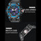 Sport Watch Military Watch For Men Alarm Clock Stopwatch LED Digital Back Light Dual Time Display 8008 Men&