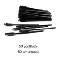Disposable Eyelash Brush 25/50 Pcs Crystal Eye Brush Diamond Handle Mini Mascara Wands Brush Eyelash Extension Makeup Brush Set