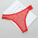 Sexy Women&#39;s Panties Lingerie G String Thongs Lace Underwear Female Perspective Women&#39;s Thong Sheer Panties Transparent Knickers
