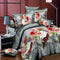 Home textiles cotton Leopard grain rose 3D bedding sets King size 4 Pcs of duvet cover bed sheet pillowcase bedclothes
