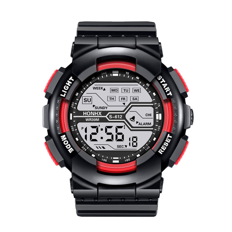 Honhx Led Digital Watch A Variety Of Styles Of Cool Sports Electronic Watches With 4 Buttons Life Waterproof Watch Часы Мужские