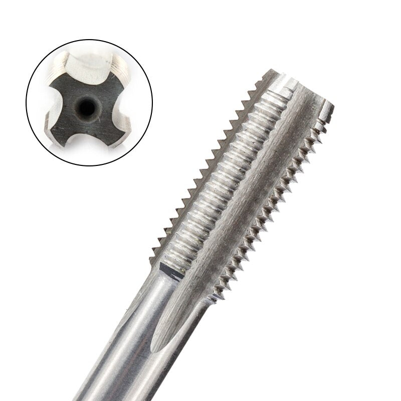 XCAN 1pc Right Hand Thread Tap HSS Machine Plug Tap Metric Screw Tap Drill Thread Tool M2 M2.5 M3 M4 M5 M6 M7 M8 M10 M12 M14 M15