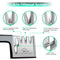 Knife Sharpener 4 in 1 Diamond Coated&amp;Fine Rod Knife Shears and Scissors Sharpening stone System Stainless Steel Blades