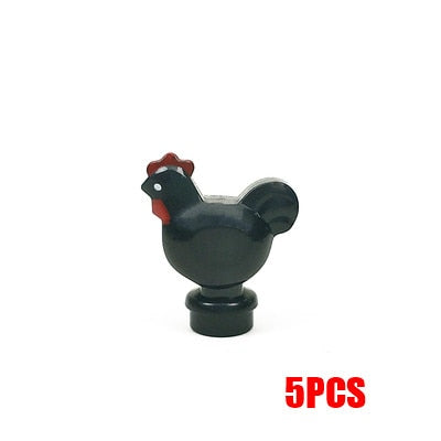 Compatible Mini Animals Building Blocks for Children MOC Turtles Bird Dolphin Fish Model Building Blocks Bricks Kids DIY Toys