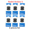 Wholesale3/6/10pcs Xiaomi Redmi Airdots 2 Bluetooth 5.0tws Waterproof Headphones Fone Xiaomi  Earbuds Basic 2  In-Ear Headphones