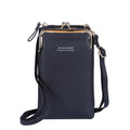 Women Wallets Brand Pu Leather Mobile Phone Bags Big Card Holders Wallet Handbag Purse Clutch Shoulder Crossbody Bags Lady 2022